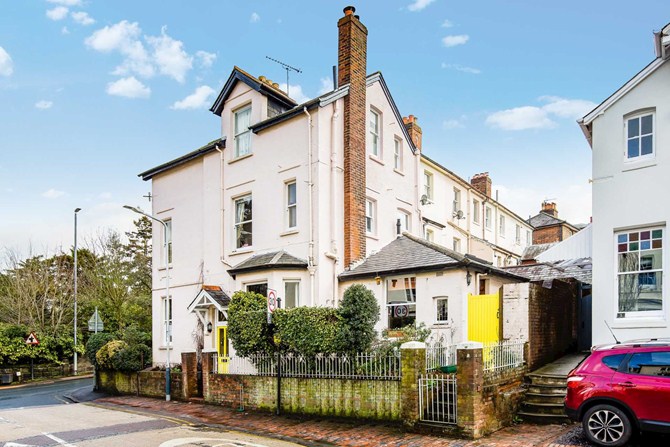 This corner house in Tunbridge Wells has even been included in famous artwork