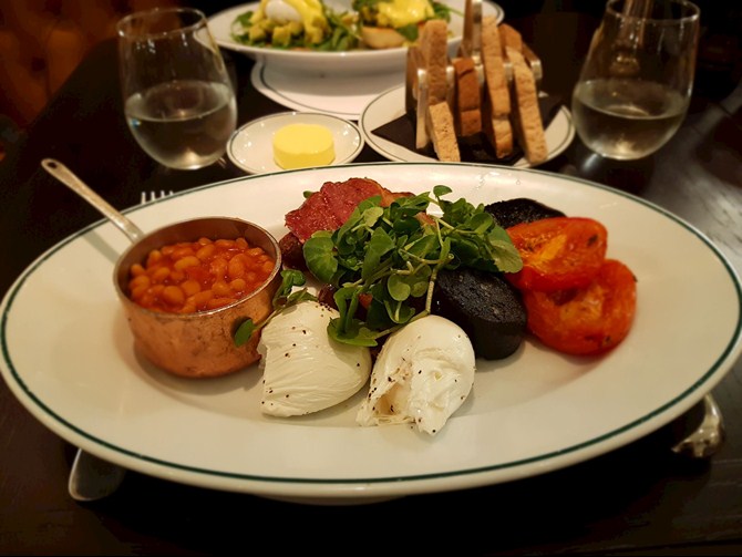 The Ivy Full English Breakfast