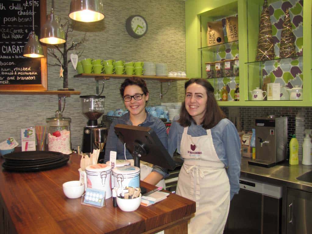 The £500,000 regeneration of the River Walk is anticipated to make the waterside area more attractive, providing a boost for nearby businesses. Owner of the Beyond the Grounds CafÃ©, Jennie Kenny, claims that while the works haven't disrupted her business, she looks forward to when they are finished in March. 