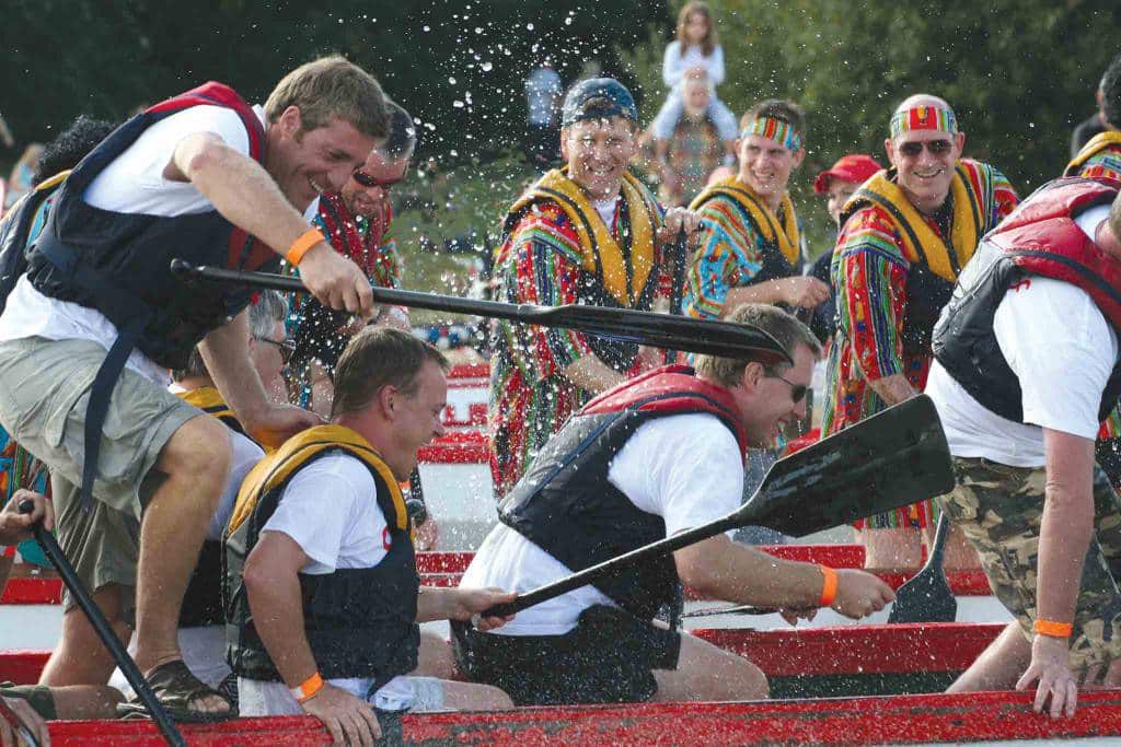 Dragon Boat Race Bewl Water