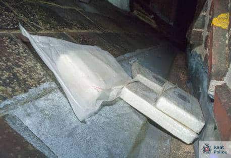 Huge cocaine seizure in Hildenborough flat