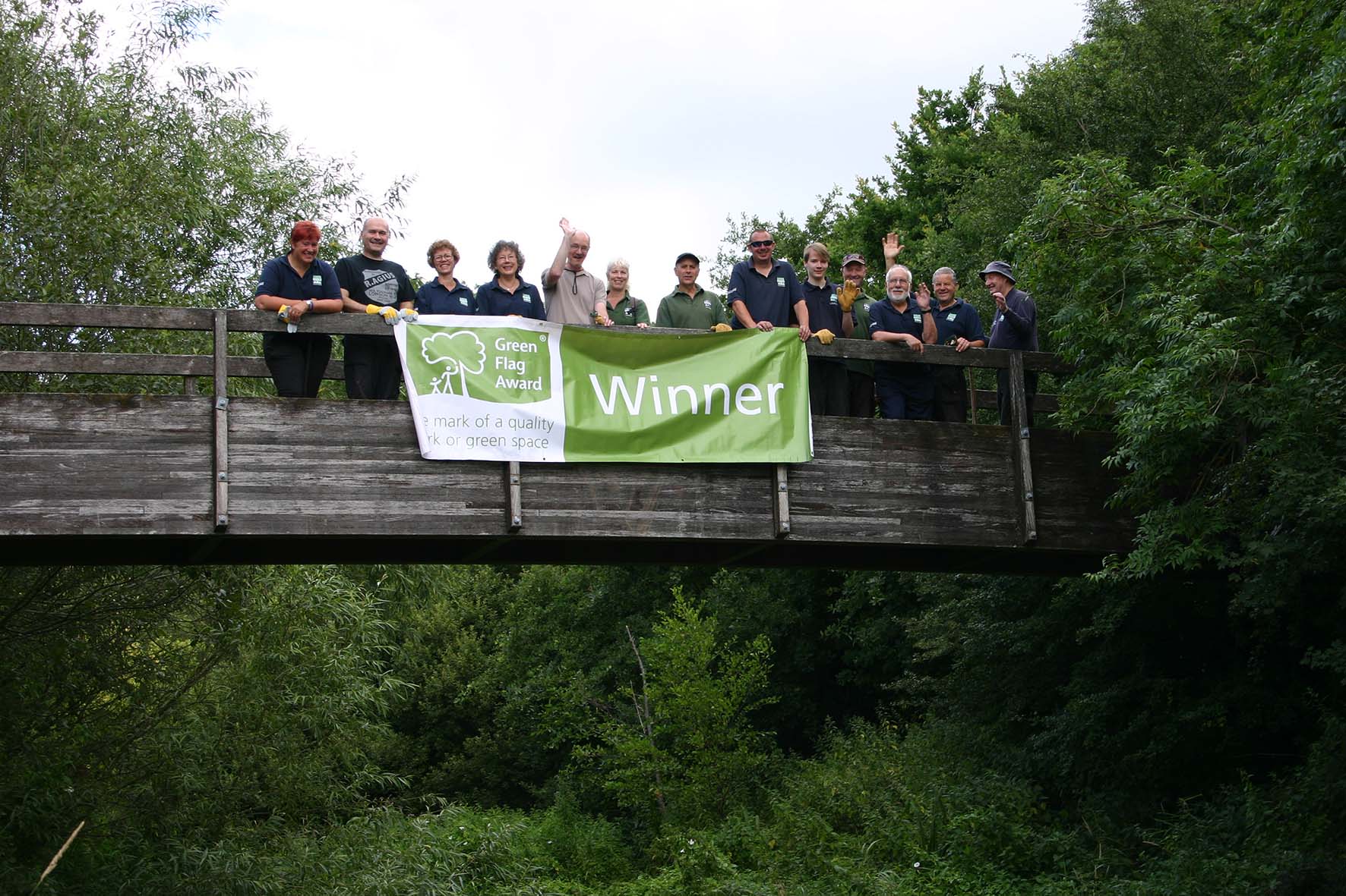 Tonbridge flies the green flag