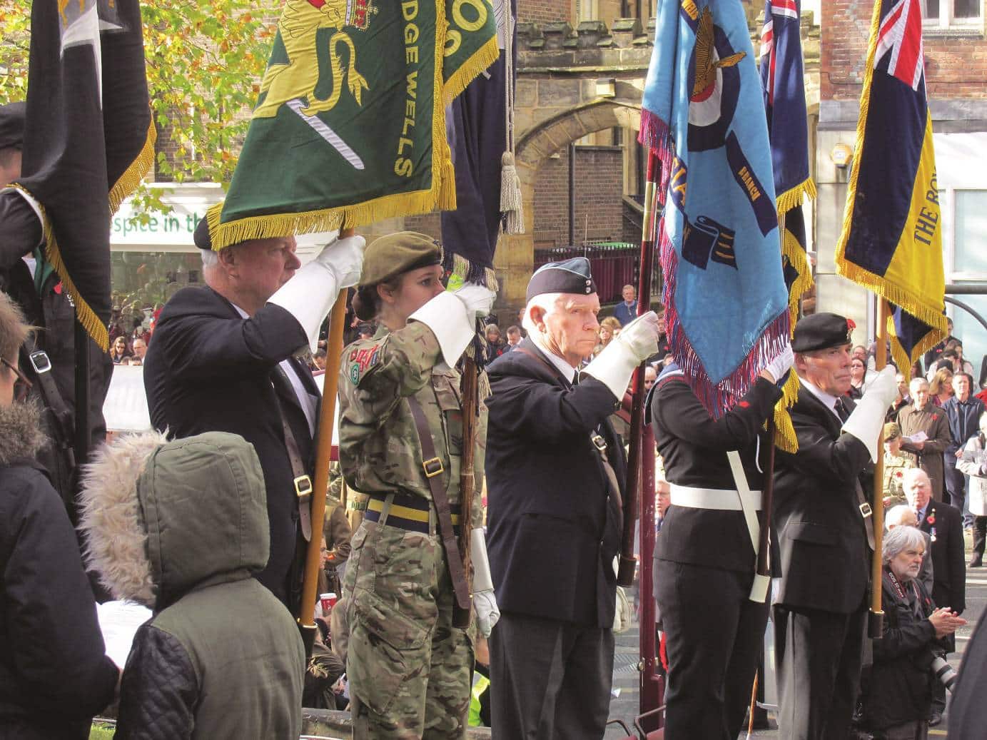 Thousands turn out on a day to remember