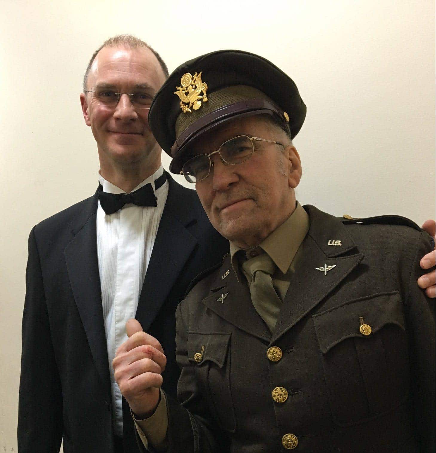 Surprise guest delights lifelong fan
