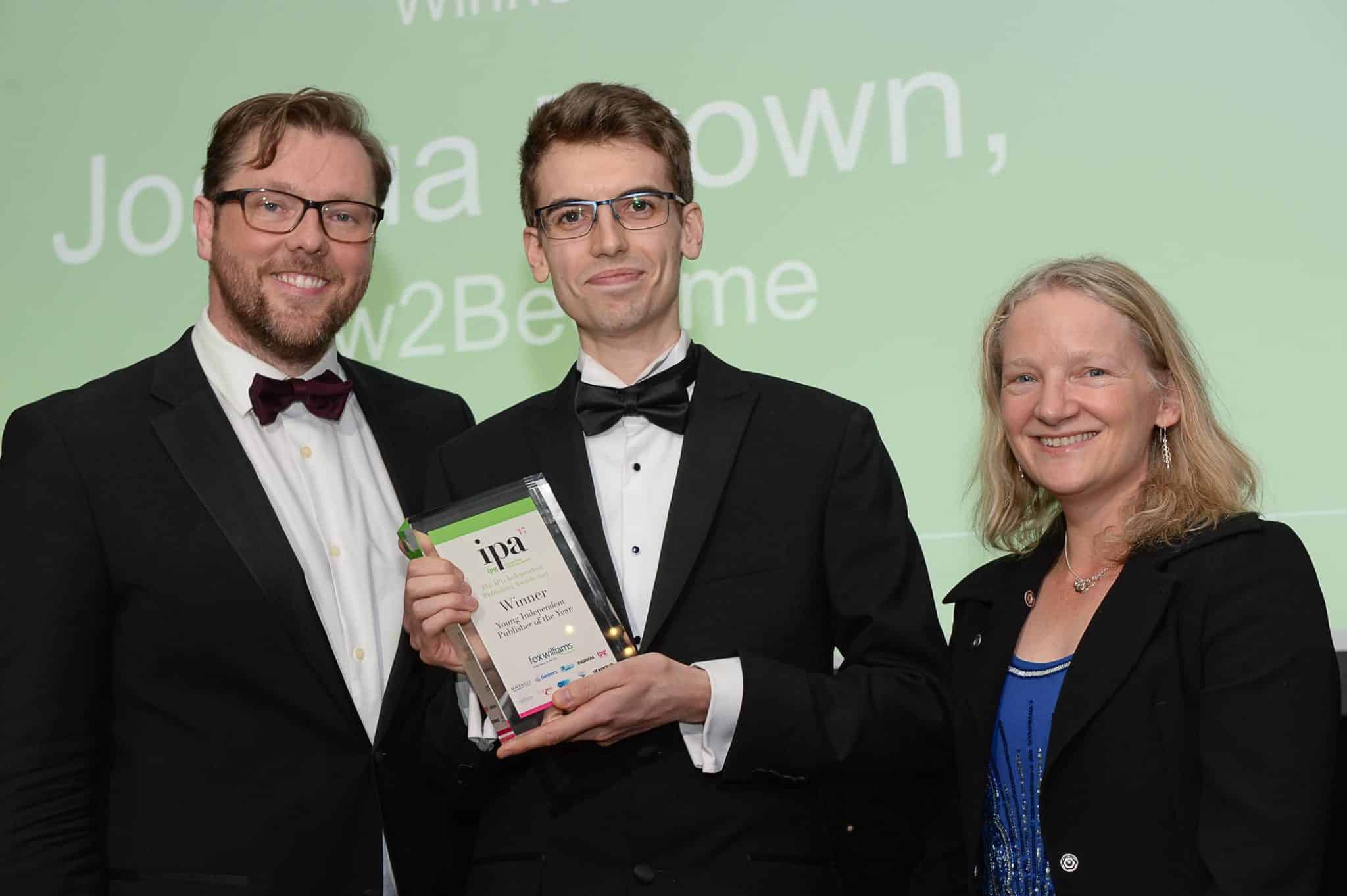 From a temp to the top â€“ publishing's 'rising star' triumphs in national awards
