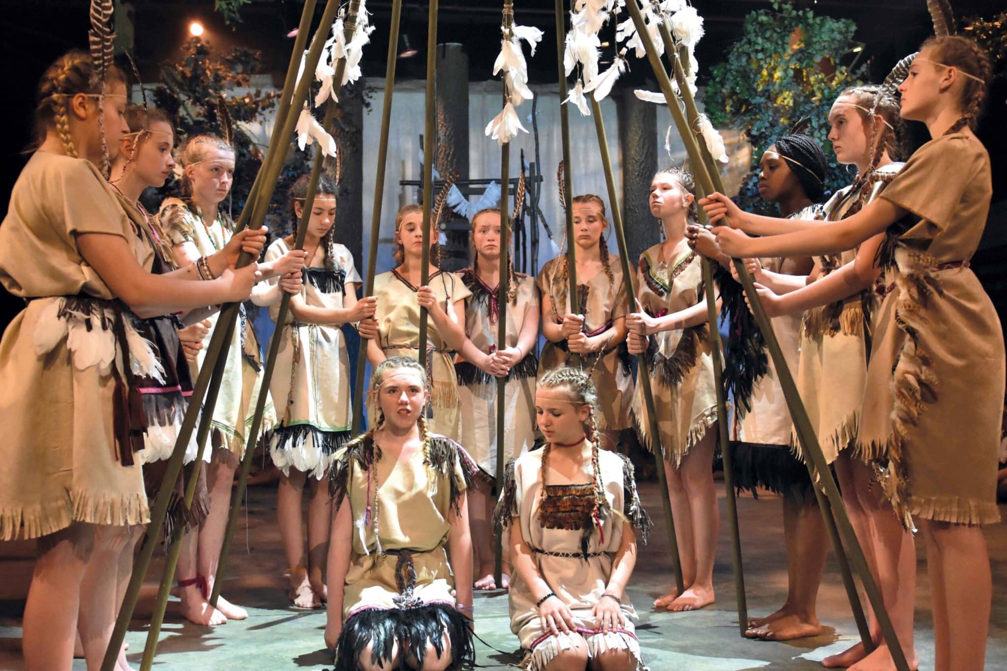 Pupils enjoy an Indian summer