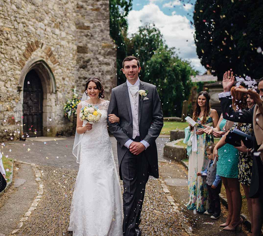 A stunning wedding at Bradbourne House