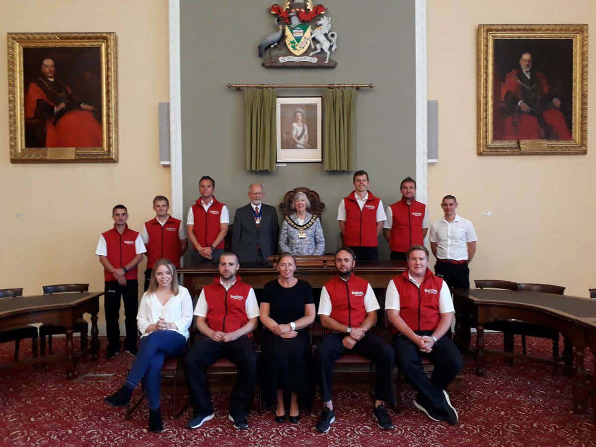 Mayor toasts motor team's success