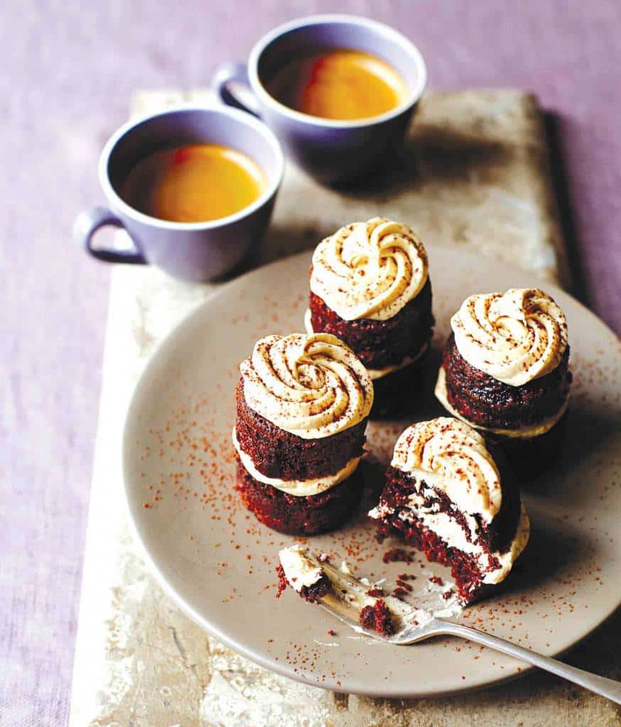 Mini Mocha Cakes