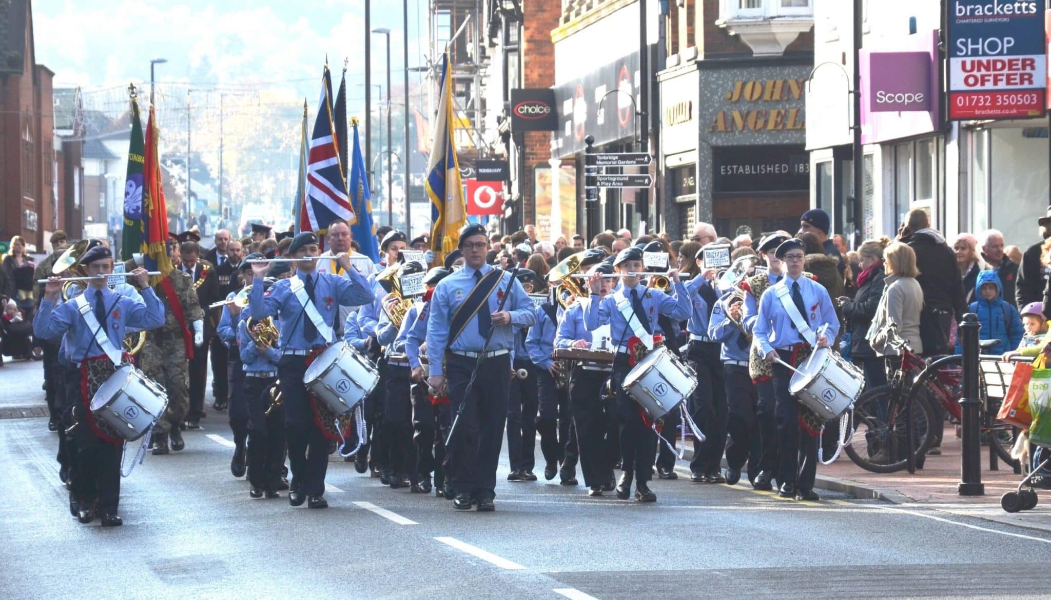 When you go home, tell them of us and say: 'For their tomorrow, we gave our today...'