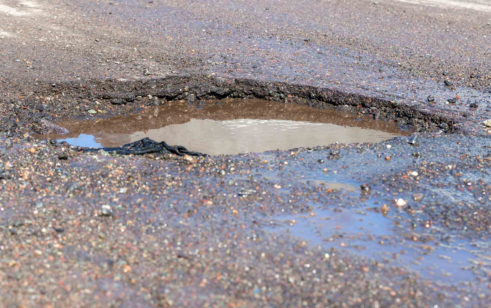 Kent tops list of most potholed roads