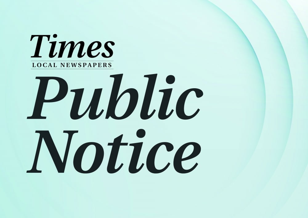 Public Notice March 23, 2021