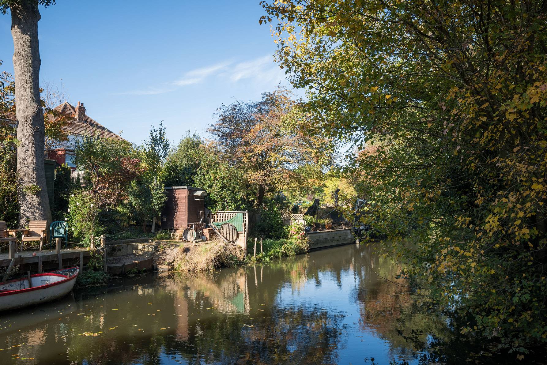 A map of the River Walk renovations