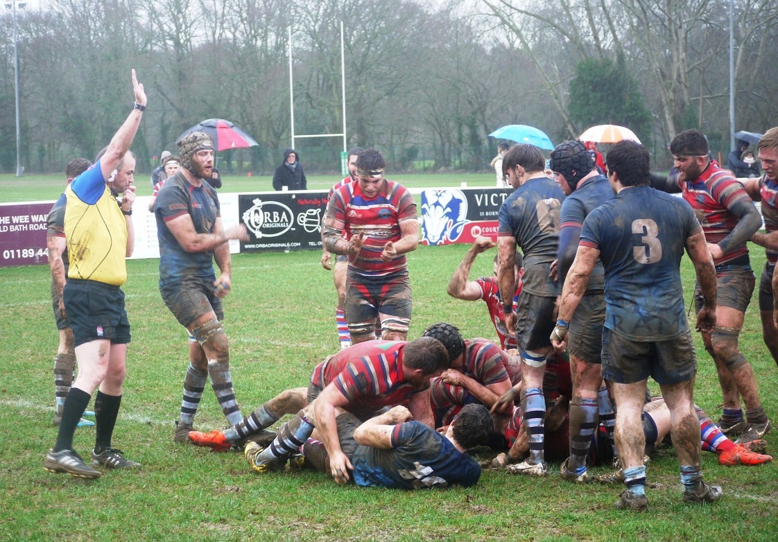 Rugby: Tonbridge Juddians' new recruit Atiola slides in to level scores