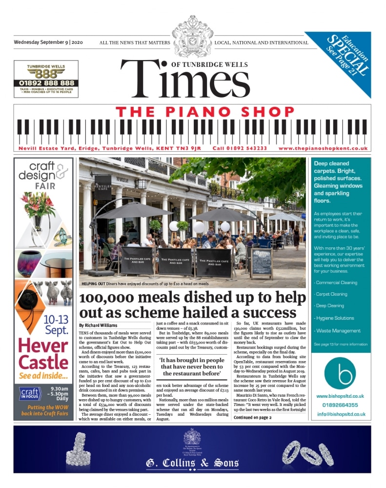 Read The Times of Tunbridge Wells 9th September 2020