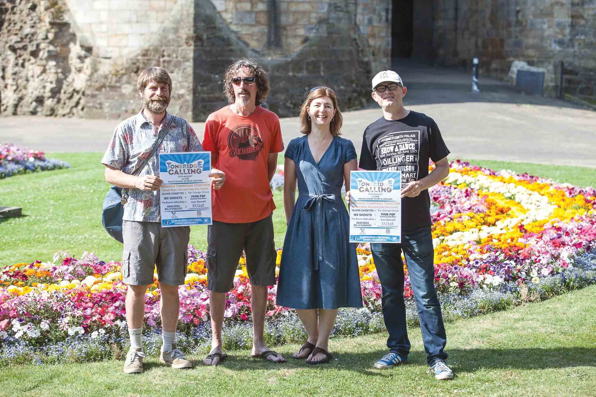 Tonbridge Calling raises itsÂ voice for four local charities