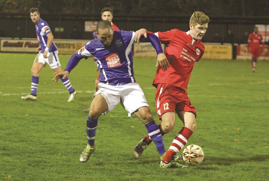 Football: Kwayie steals in to snatch victory for Tonbridge Angels in nine-goal thriller