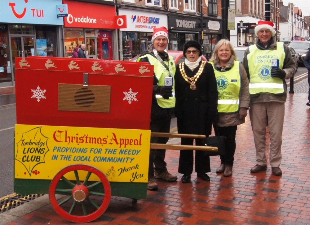 Lions roll out the barrel again to help those in need at Christmas