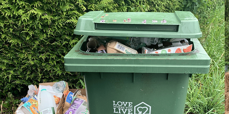 Recyclable and all garden waste collection still on hold as Wealden strike continues
