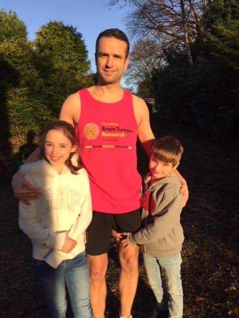 Marathon runner aims to boost 'neglected' brain tumour studies