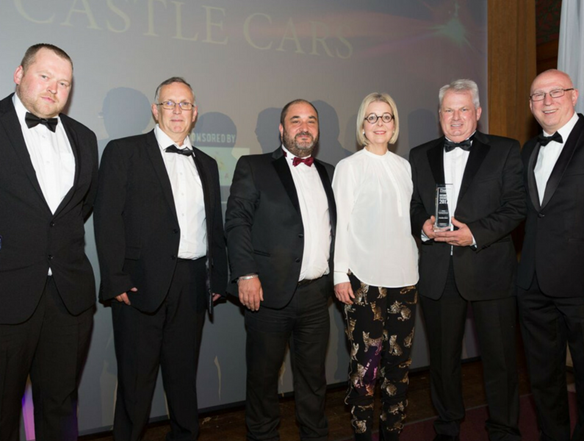 Castle Cars won the Times Business Award for best small business in 2017