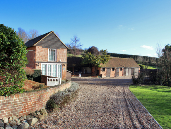 Chart Mill in Chart Sutton features multiple outbuildings