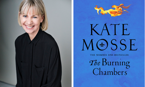 Kate Mosse will be launching The Burning Chambers at Chiddingstone Literary Festival