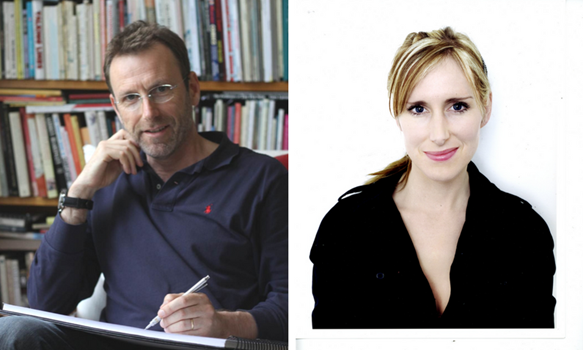 David Melling (left) and Lauren Child (right) will be attendance at Chiddingstone Literary Festival