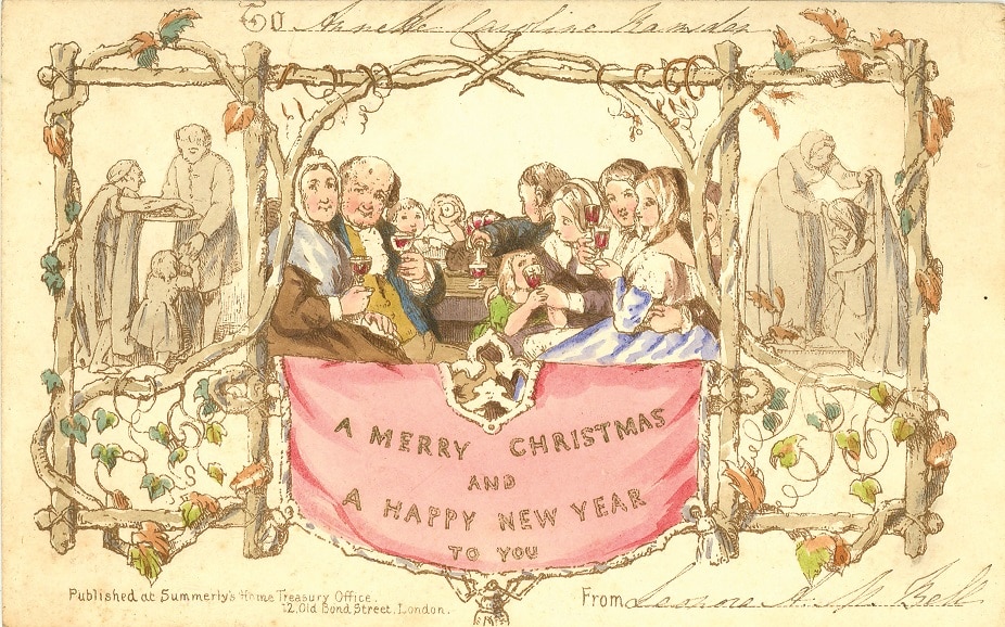 Greetings from Cranbrook: The first ever Christmas card