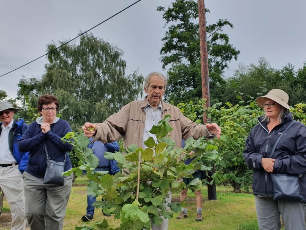 MBEs awarded to cobnut guru and a community hero