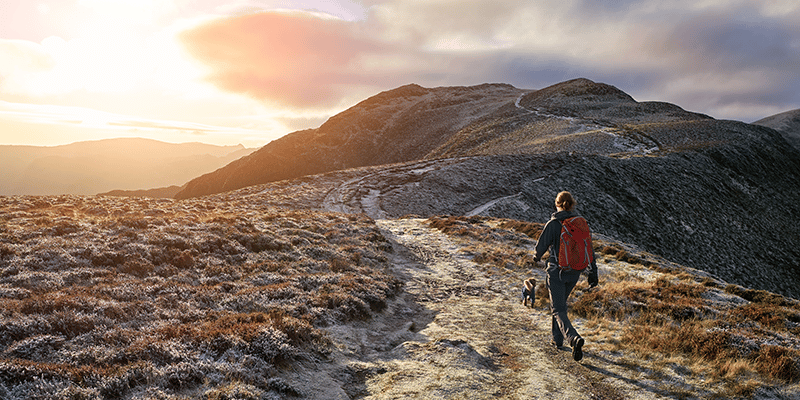 Pair to follow 200 miles in fell walker's footsteps to raise £2,000 for charity