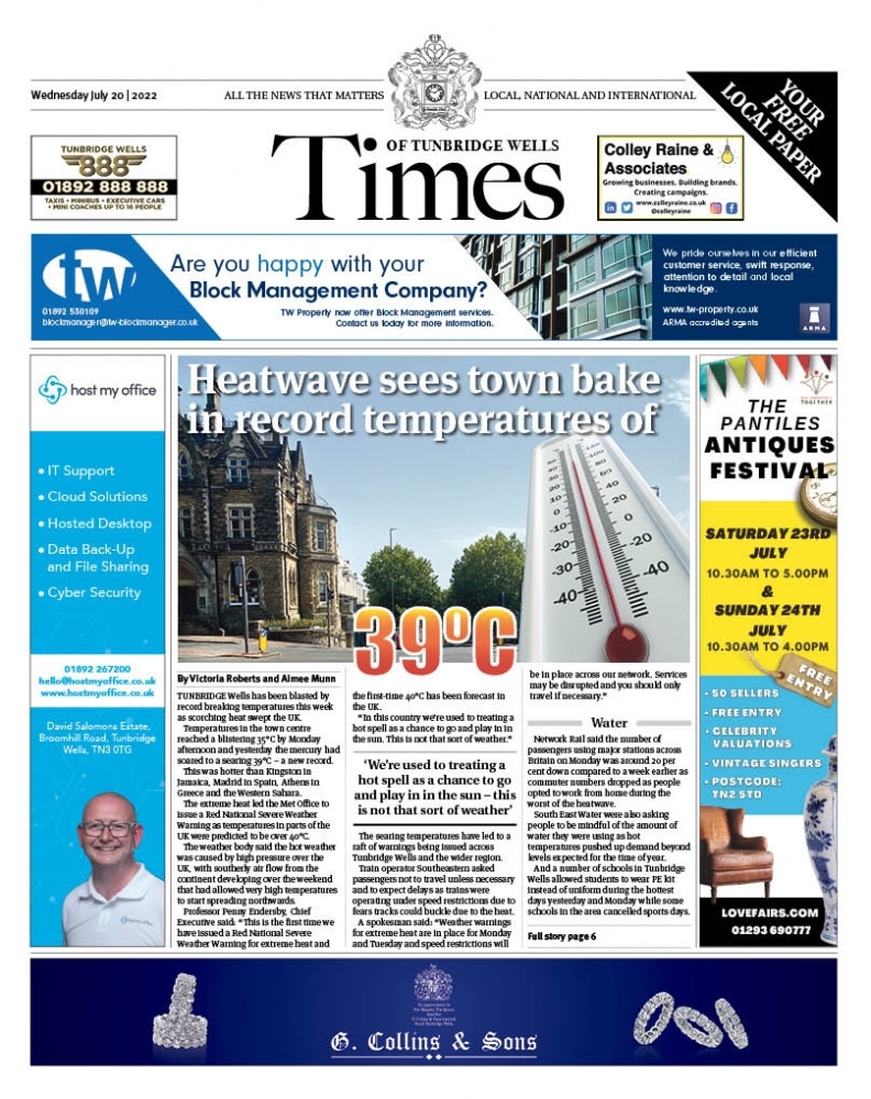 Read the Times of Tunbridge Wells 20th July 2022