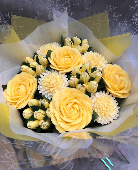 edible cupcake flowers