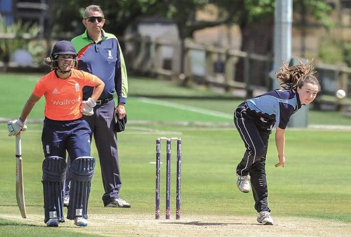Women's cricket: Izzy Cloke heads for the top with glory-hunting England