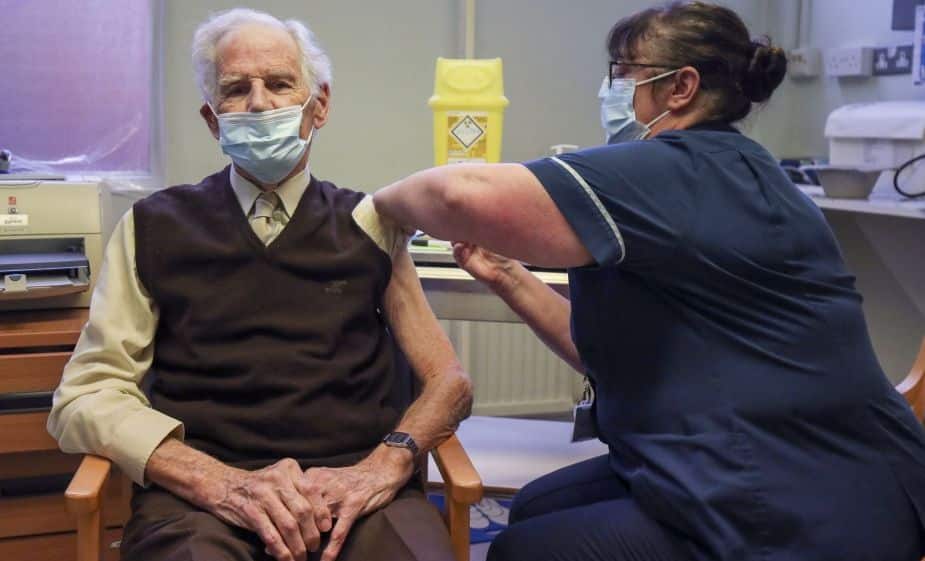 Concern as elderly left out in the cold in wait for vaccine