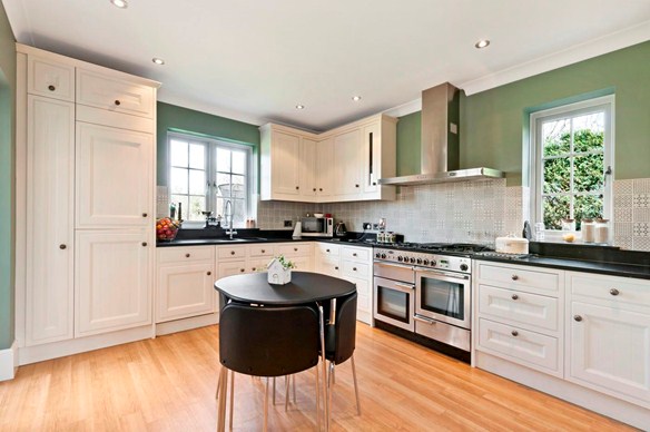 Moonrakers in Laddingford has a spacious, modern Kitchen and is for sale with Firefly