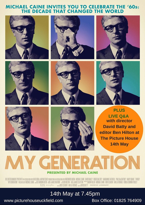 My Generation features a live exclusiv QA at Picture House, Uckfield