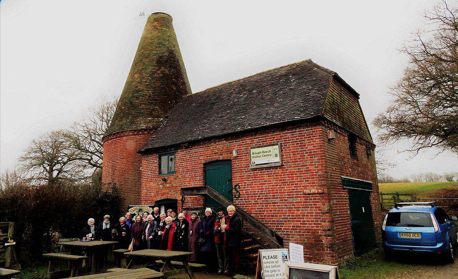 Iconic Bough Beech Oast House visitors' centre is closed to public