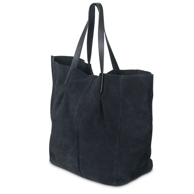 Jayne Slouch Suede Shopper Bag
