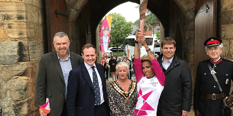 Dame Kelly passes the baton in Tonbridge