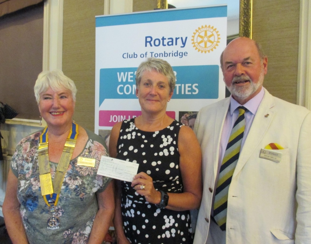 Four charities are given boost by The Pantiles Rotary Club golfers