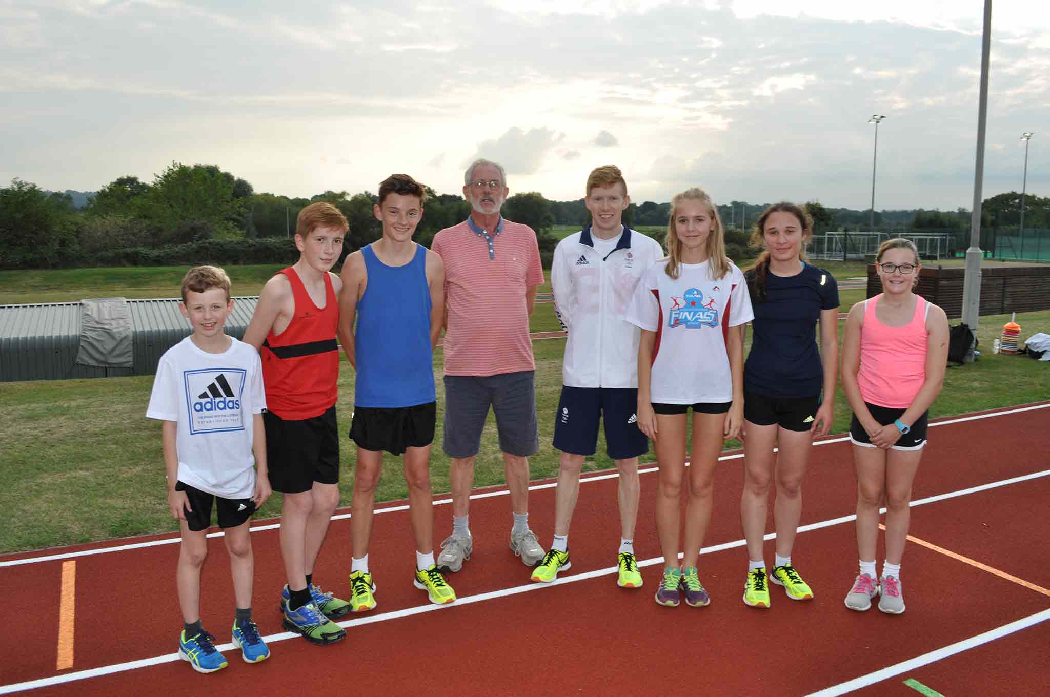 Olympian Tom Bosworth  pays  tribute to the  man who drove  him to the top