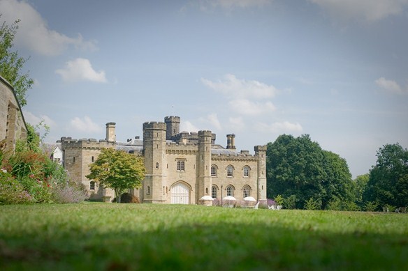 Chiddingstone Castle is an impressive backfrop to its large literary festival