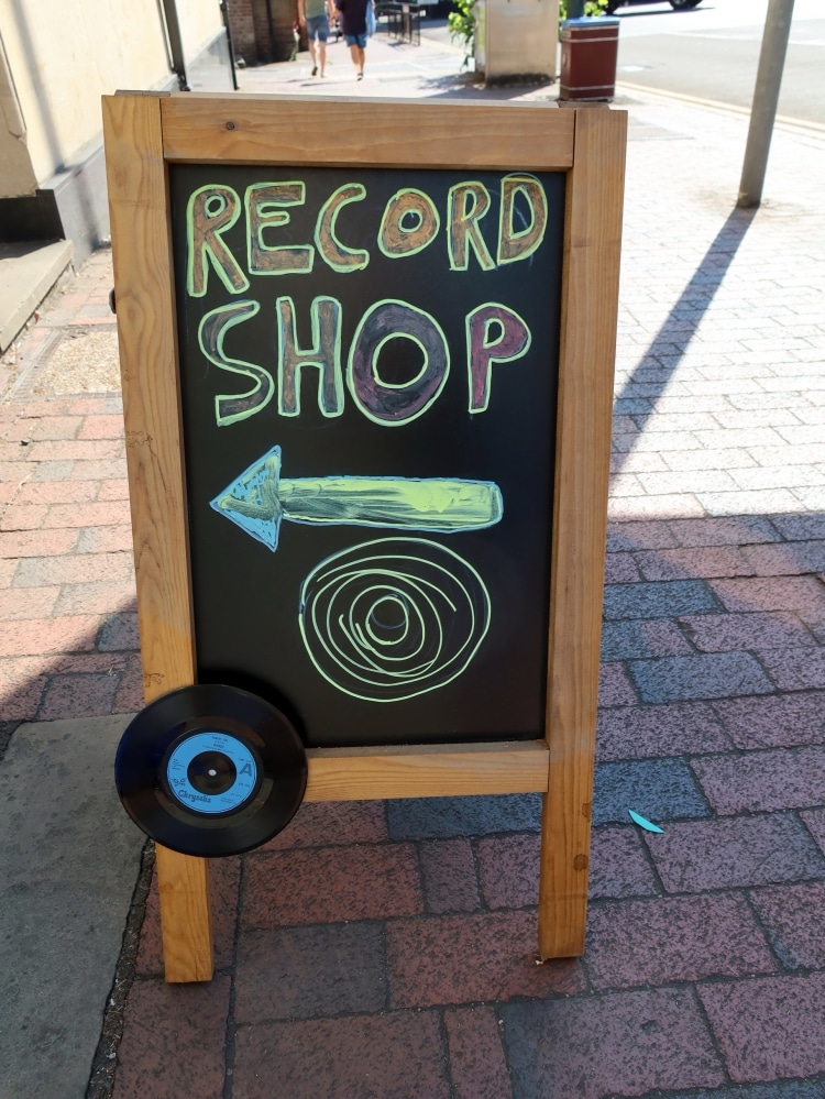 Sugarbush Records Sign