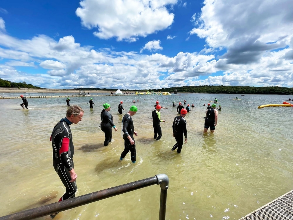 Triathlon at Bewl water