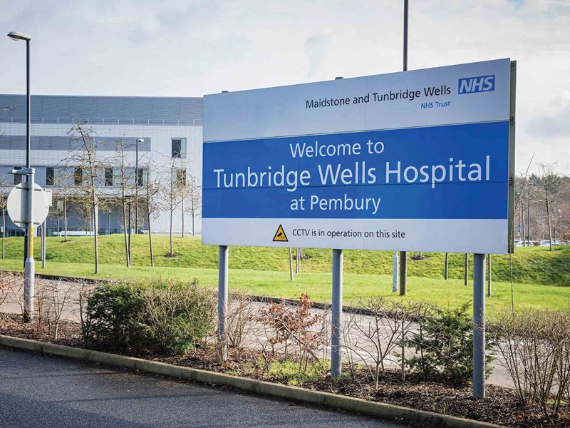 Tunbridge Wells Hospital missed three NHS targets but is out of special financial measures