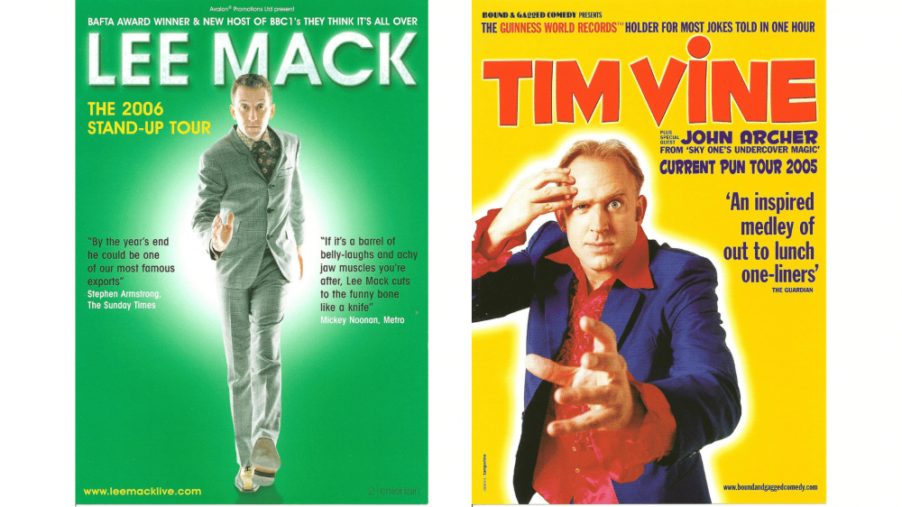 Lee Mack and Tim Vine