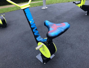 Outdoor gym equipment is hit by vandals ahead of official opening