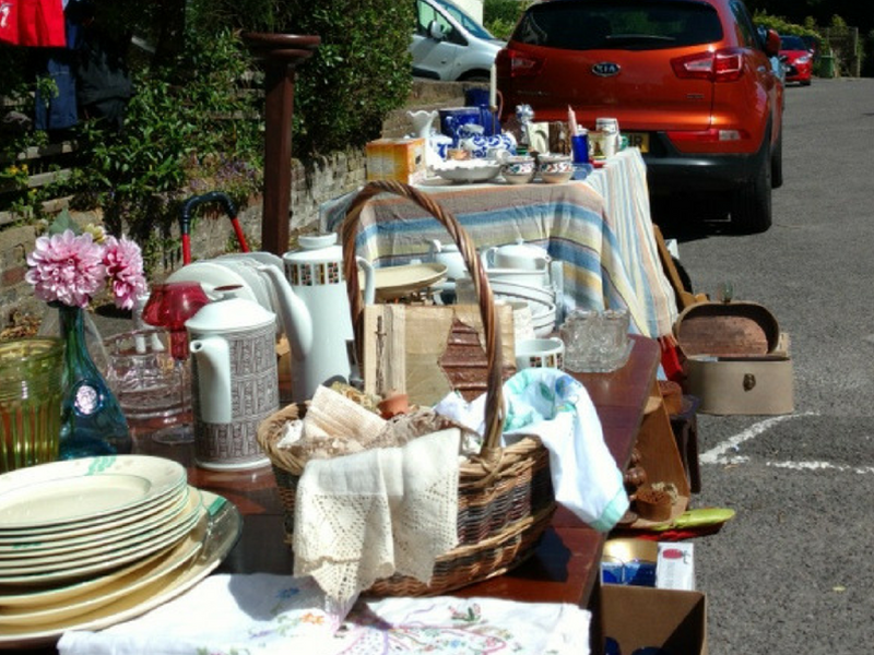 Organiser Ingrid Pope [pictured] launched Tunbridge Wells Yard Sale last year after seeing a similar event in the US.