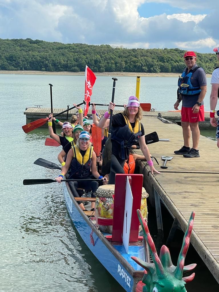 Dragon Boat race (Bewl) Neon Ninjas crew (credit Kerrie Kent @goldheartedclub) (9) [Credit] Picture: Kerrie Kent